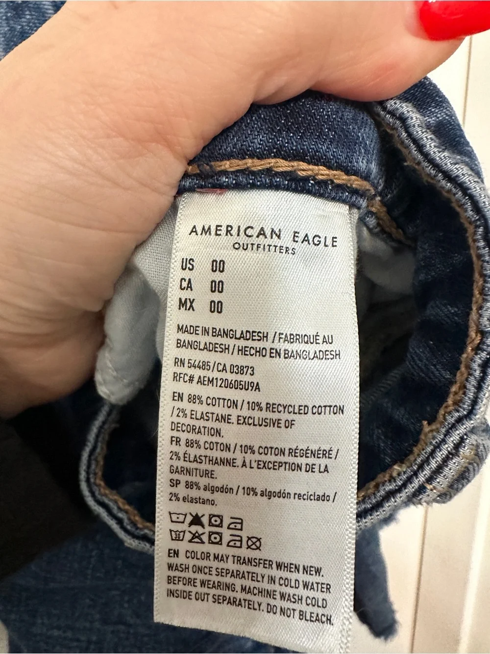 AE Denim Cutoff Shorts